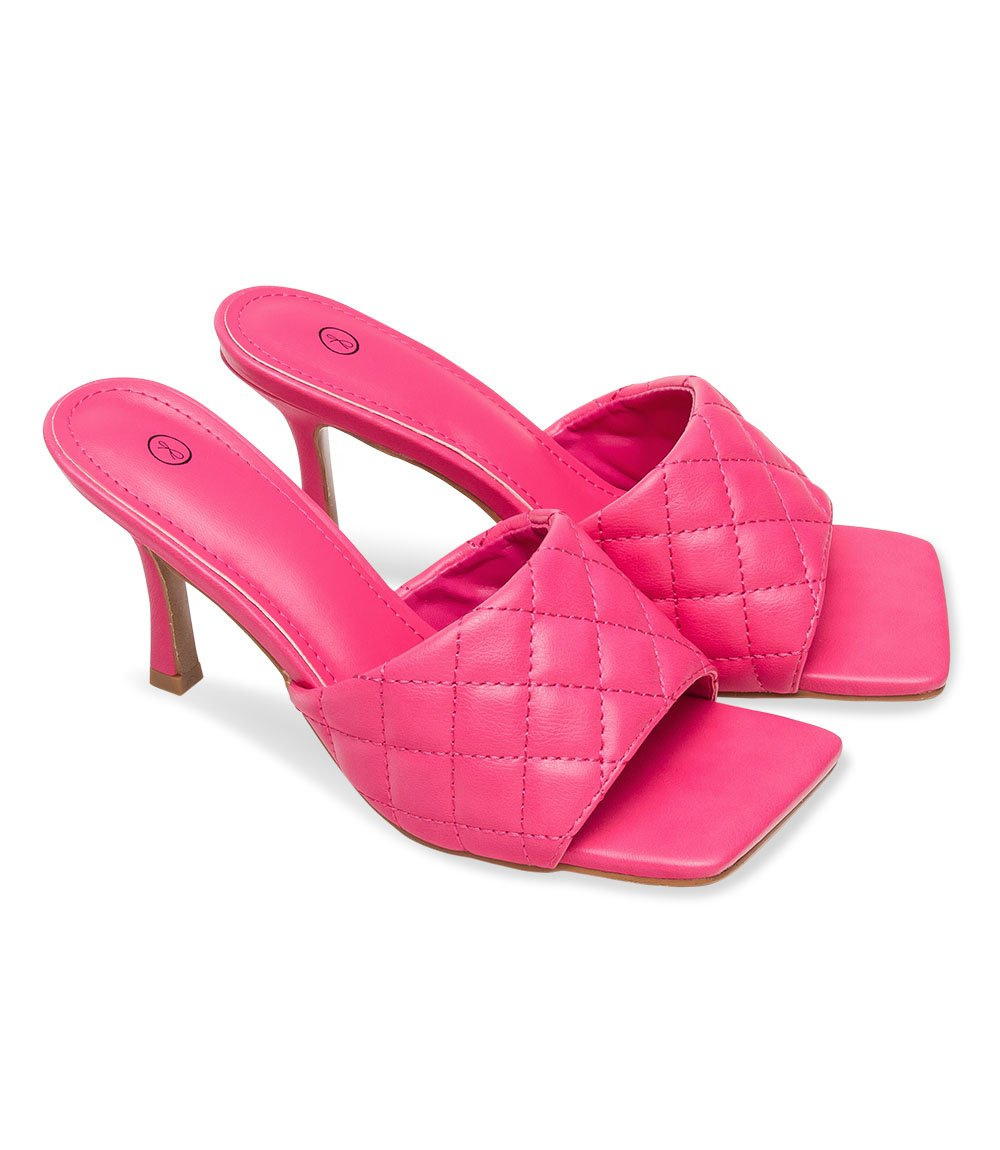 Klapki damskie N/M GQ38 Fuksjowe