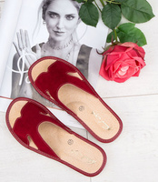 Kapcie damskie Natural Style NS-118 Czerwone