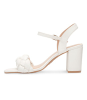 Sandałki damskie Laura Mode QL-175 Białe