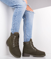 Trapery damskie Bestelle WNH-1 Oliwkowe