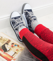 Trampki dziecięce Underline 6E1915 Szare