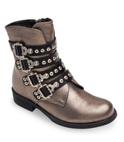 Botki damskie Sixth Sens JW9 Złote