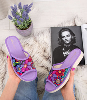 Kapcie damskie Natural Style NS-048 Fioletowe