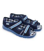 Sandałki dziecięce Befado 969Y101 Granatowe