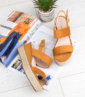 Sandałki damskie Sixth Sens TS-18 Brązowe