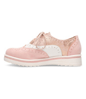 Półbuty damskie Sixth Sens 918-16 Różowe