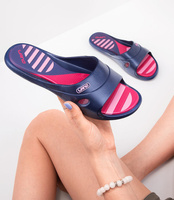 Klapki damskie basenowe Lano KL-3-3060-10 Granatowe