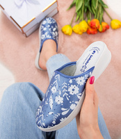 Klapki damskie Inblu 50-51 Niebieskie