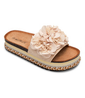 Klapki damskie Bestelle LS065 Beżowe