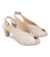 Sandały damskie Pesco 1944 Beżowe