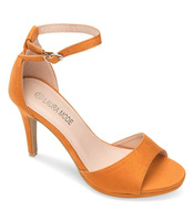 Sandałki damskie Laura Mode QL-128 Brązowe