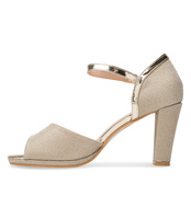 Sandałki damskie Laura Mode WXL001 Złote