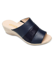 Klapki damskie Pesco 1539 Granatowe