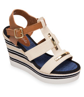 Sandały damskie Foreverfolie YQ05 Beżowe