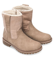 Botki damskie Sixth Sens C608 Beżowe