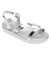 Sandałki damskie Sixth Sens H65 Srebrne