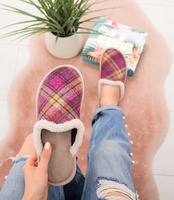 Kapcie damskie Natural Style NS-104 Różowe