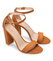 Sandałki damskie Sixth Sens S112 Brązowe