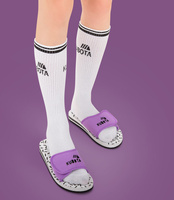 Skarpety Kubota Sport White Black