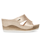 Klapki damskie Skotnicki KL-3-6026 Złote