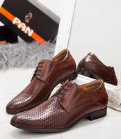 Półbuty męskie Pan 1136 Brązowe