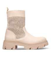 Botki damskie Sixth Sens JW133 Beżowe