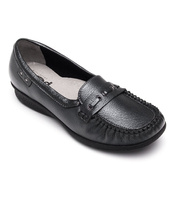 Mokasyny Pesco 377 Grafit/Metalic