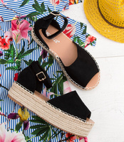 Sandałki damskie Bestelle 100-963 Czarne