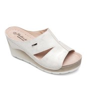 Klapki damskie Skotnicki KL-3-0611 Srebrne