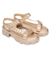 Sandałki damskie Shoesita K-8055 Złote