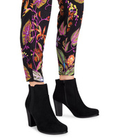 Botki damskie Laura Mode Y-027 Czarne