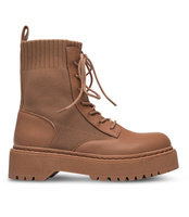 Botki damskie Sixth Sens JW89 Brązowe