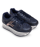 Buty sportowe damskie N/M 1306 Granatowe