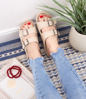 Klapki damskie Skotnicki KL-3-3022 Beżowe