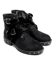 Botki damskie Abloom C1120 Czarne