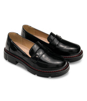 Mokasyny damskie Skotnicki P-3/Y04 Czarne