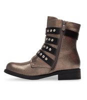 Botki damskie Sixth Sens JW9 Złote