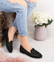 Balerinki damskie Skotnicki P-3-0568 Czarne