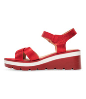 Sandałki damskie Shoesita 6295 Czerwone