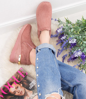 Buty sportowe damskie Skotnicki P-3-0587 Różowe