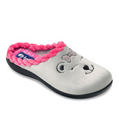 Kapcie damskie Inblu EC-64 Szare