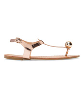 Sandałki damskie Abloom WL271 Szampańskie