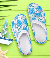 Klapki damskie Lano KL-3-0213 Niebieskie