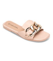 Klapki damskie Laura Mode F-37 Beżowe