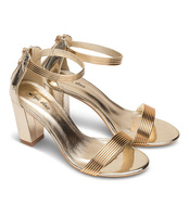 Sandałki damskie Style Shoes 6716 Złote