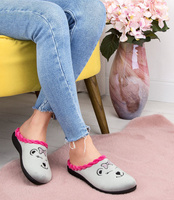 Kapcie damskie Inblu EC-64 Szare