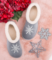 Kapcie damskie Natural Style NS-084 Szare