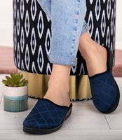 Kapcie damskie Inblu CA-112 Granatowe