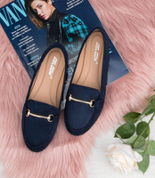 Mokasyny damskie Abloom 9988-128 Granatowe