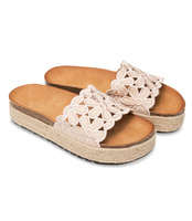 Klapki damskie Sixth Sens YT-66 Beżowe